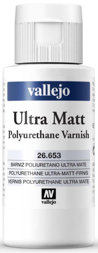 VALLEJO: ULTRA MATT POLYURETHANE VARNISH 60ML - Trinity Hobby