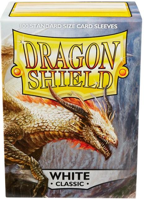 DRAGON SHIELD SLEEVES WHITE 100CT - Trinity Hobby