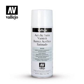 Vallejo Aerosol - Satin Varnish 400ml - Trinity Hobby