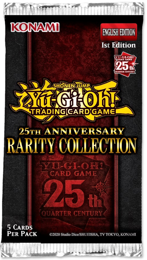25th Anniversary Rarity Collection - Blister Booster Pack (1st Edition) - Trinity Hobby