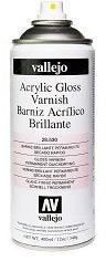Vallejo Aerosol - Gloss Varnish 400ml - Trinity Hobby
