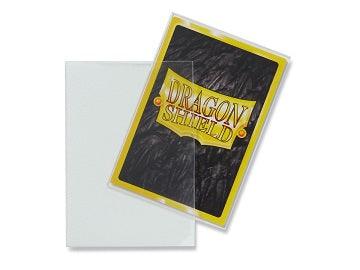 DRAGON SHIELD SLEEVES JAPANESE MATTE CLEAR 60CT - Trinity Hobby