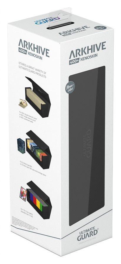 UG DECK CASE ARKHIVE 400+ MONOCOLOR BLACK - Trinity Hobby