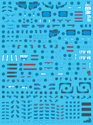 Delpi Decals: RG RX-78-2 first Water Decal - Trinity Hobby