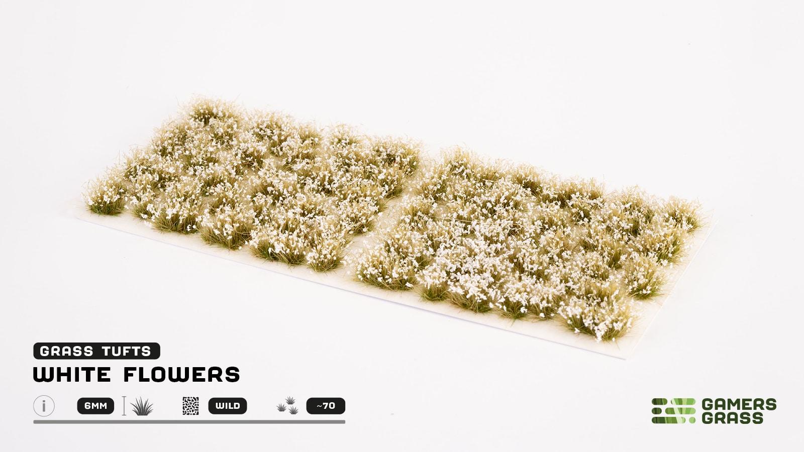 GamersGrass - White Flowers - Wild - Trinity Hobby