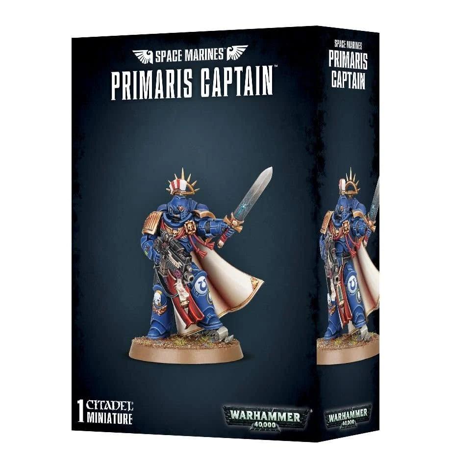 Warhammer 40K: SPACE MARINES PRIMARIS CAPTAIN - Trinity Hobby