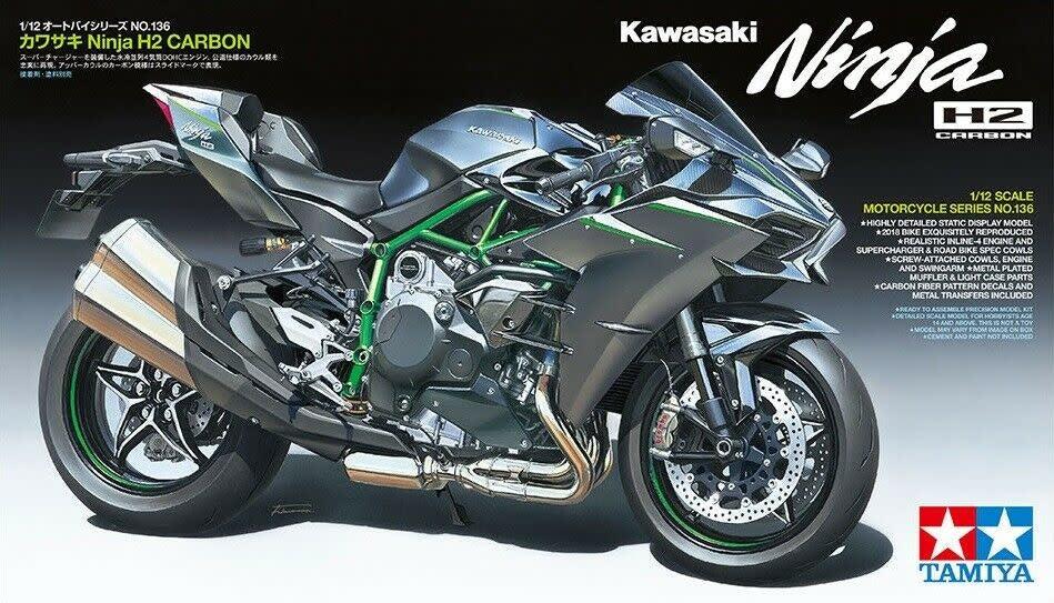Tamiya KAWASAKI NINJA H2 CARBON 1/12 - Trinity Hobby