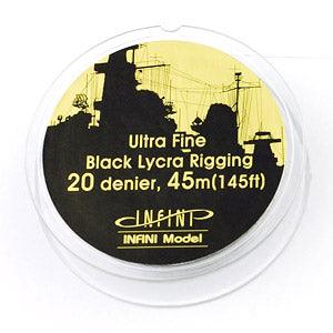 Infini Black Lyrca Rigging (45m) - Trinity Hobby