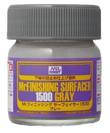 Mr Hobby: Mr Finishing Surfacer 1500 Gray - Trinity Hobby