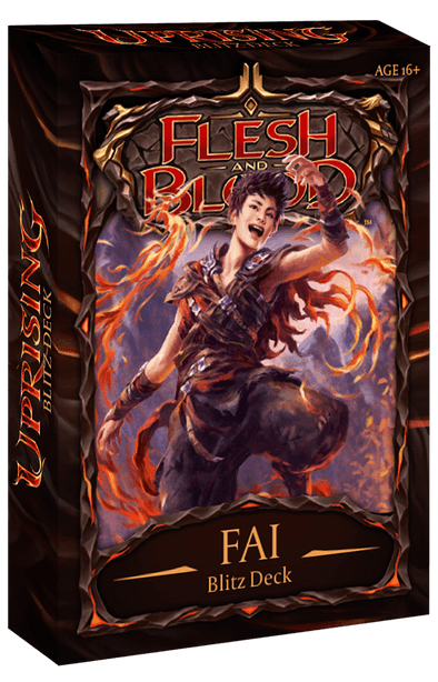 Copy of Flesh And Blood: Uprising Blitz Deck - Fai - Trinity Hobby